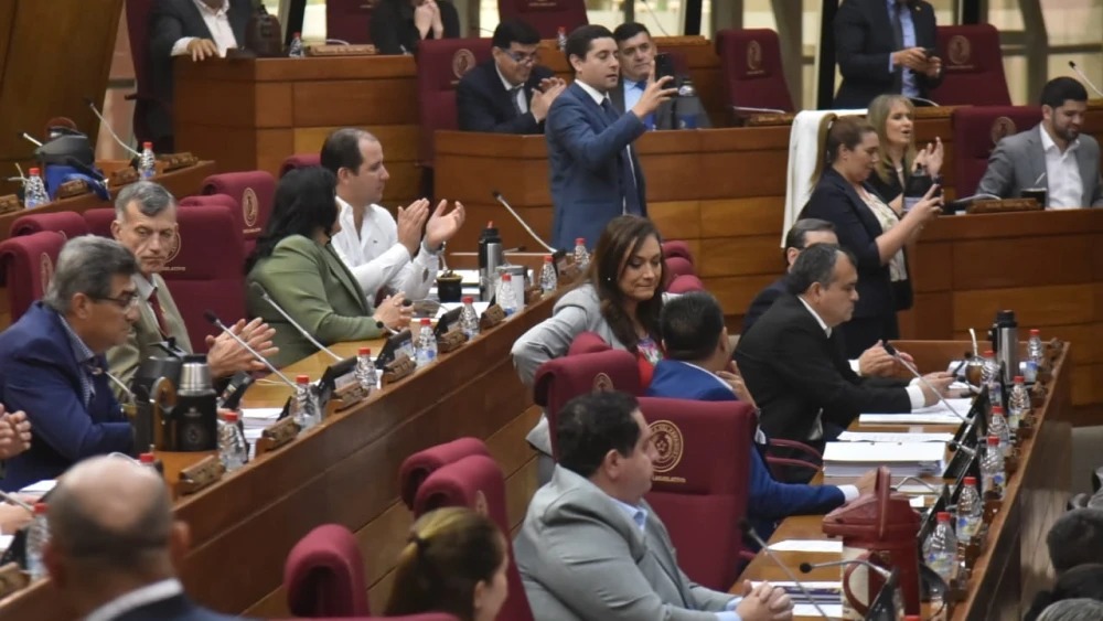 Sesión de la Cámara de Diputados. Foto: Rodrigo Villamayor Roa.