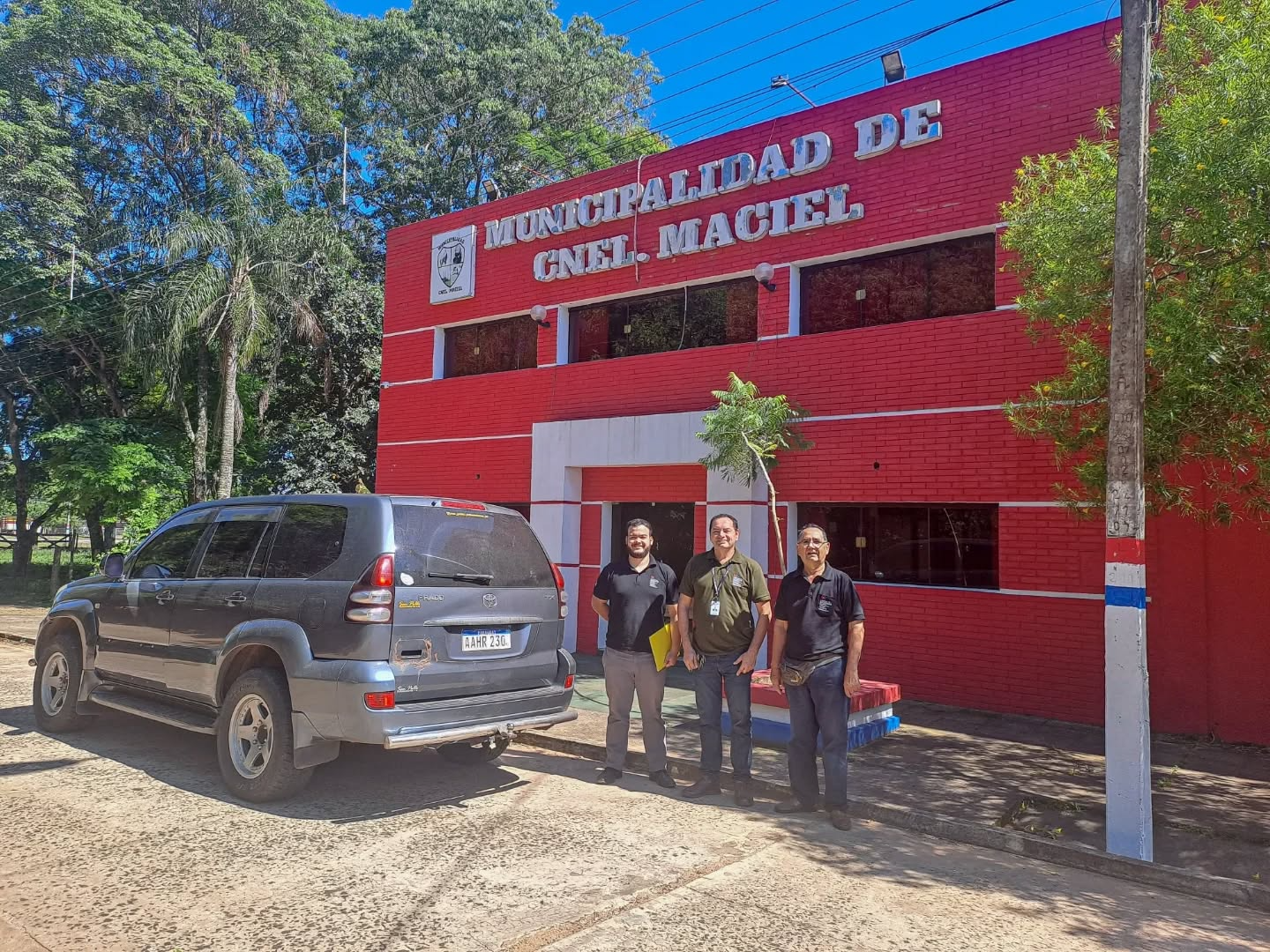 Impulsan en Maciel el proyecto “Departamentos y Municipios Seguros” - Foto: Gentileza