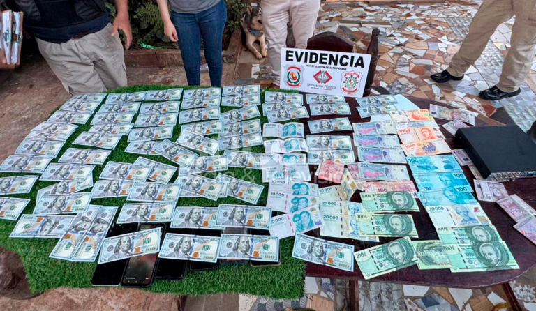 El operativo dejó como resultado una millonaria incautación y un detenido