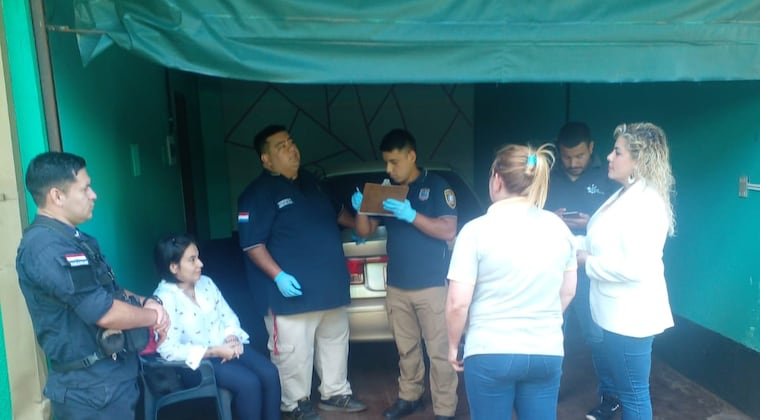 El cuerpo fue hallado en una de las habitaciones del motel. Foto: Policía Nacional.