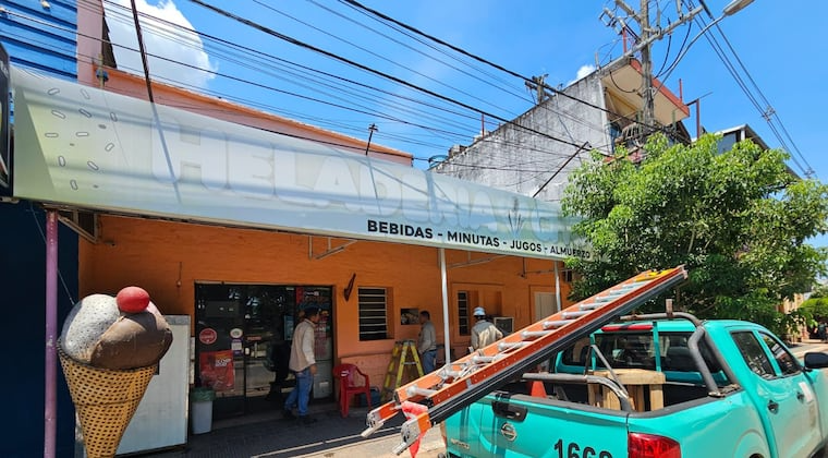 En el sitio se detectó consumo de energía que no fue registrada y menos abonada. Foto: Gentileza.