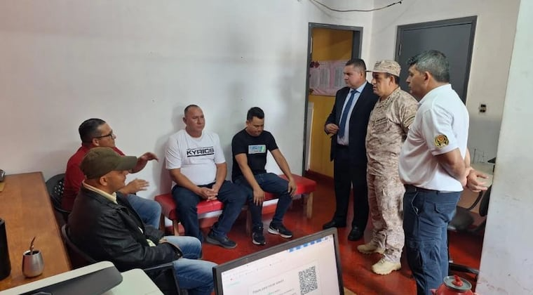 Cuatro guardiacárceles fueron imputados por el robo de armas en el penal. Foto: Fiscalía.