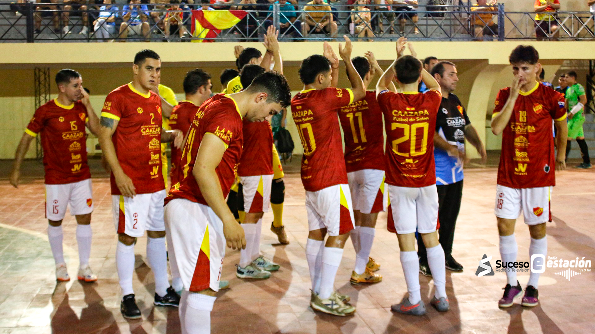 Caazapá va por un buen arranque en el Nacional de fútbol de salón - Foto: Facebook Santa Fe