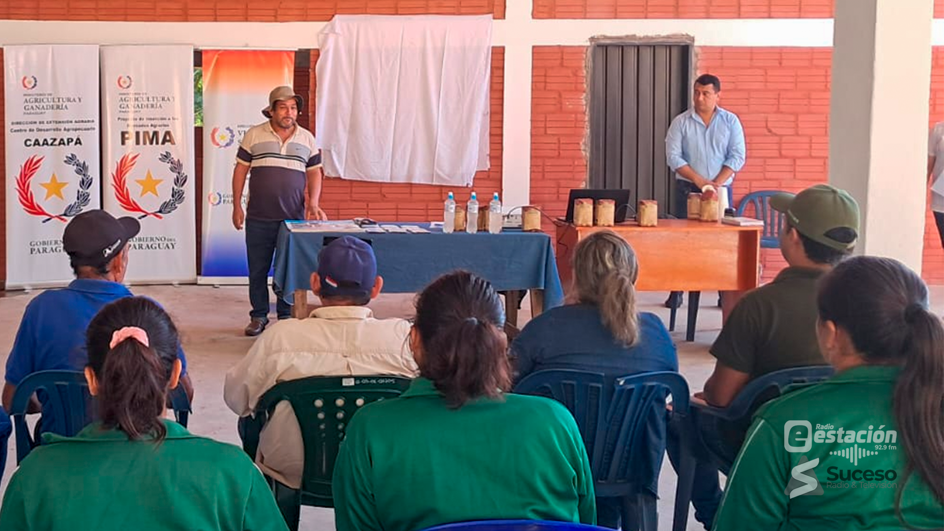 Capacitan a productores yerbateros en Tava’i - Foto: Mag/edición Red Suceso Multimedios