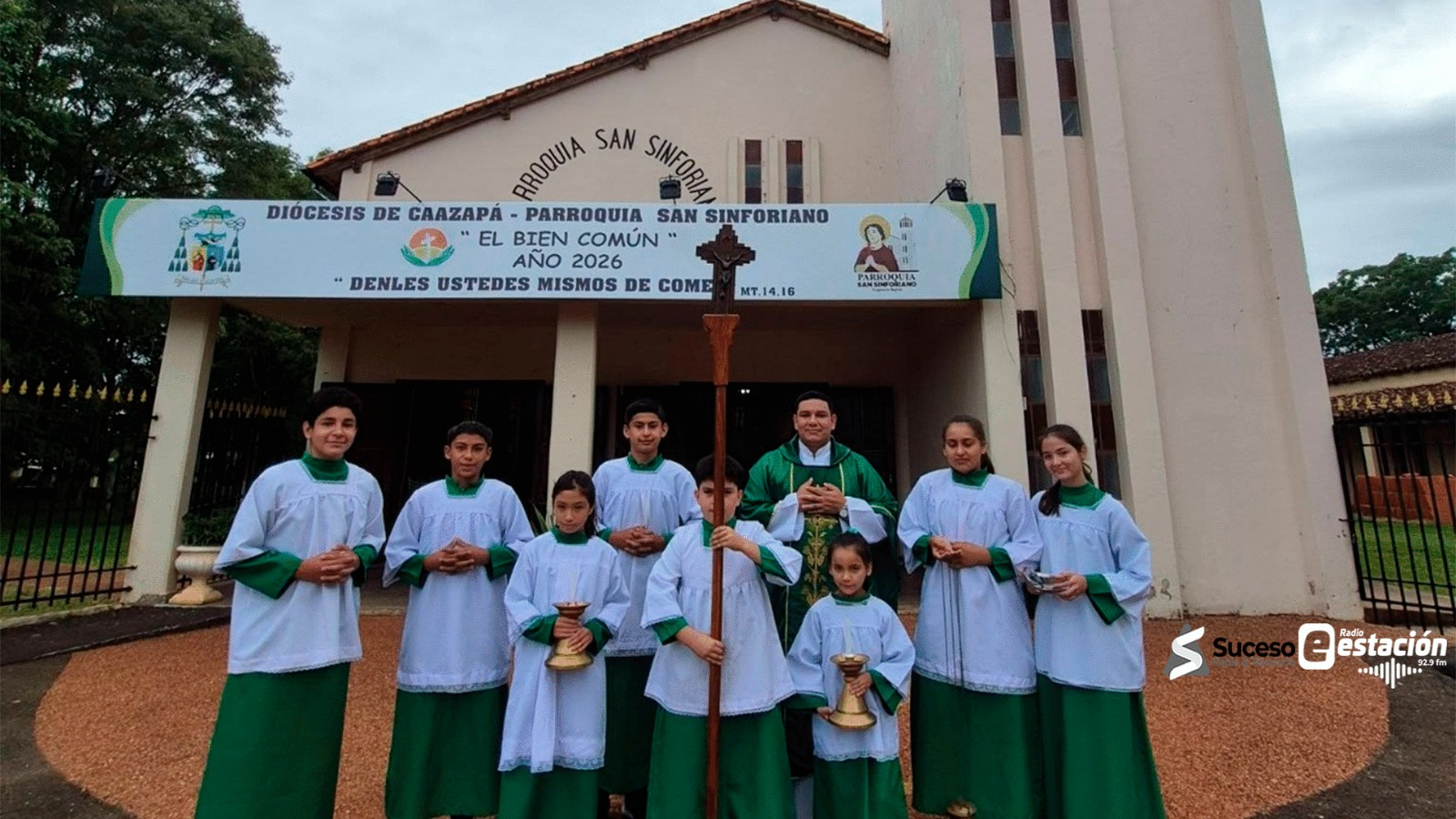 Declaran iglesia jubilar al templo San Sinforiano de Fulgencio Yegros - Foto: Gentileza/Edición Suceso Multimedios