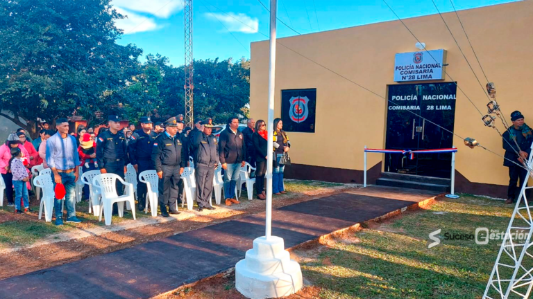 Mejoran instalaciones de comisaría en Tres de Mayo con apoyo comunitario