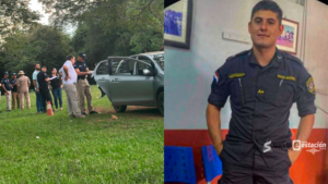 Joven policía muere por disparo y se investiga presunto suicidio en General Higinio Morínigo - Foto: Red Suceso Multimedios