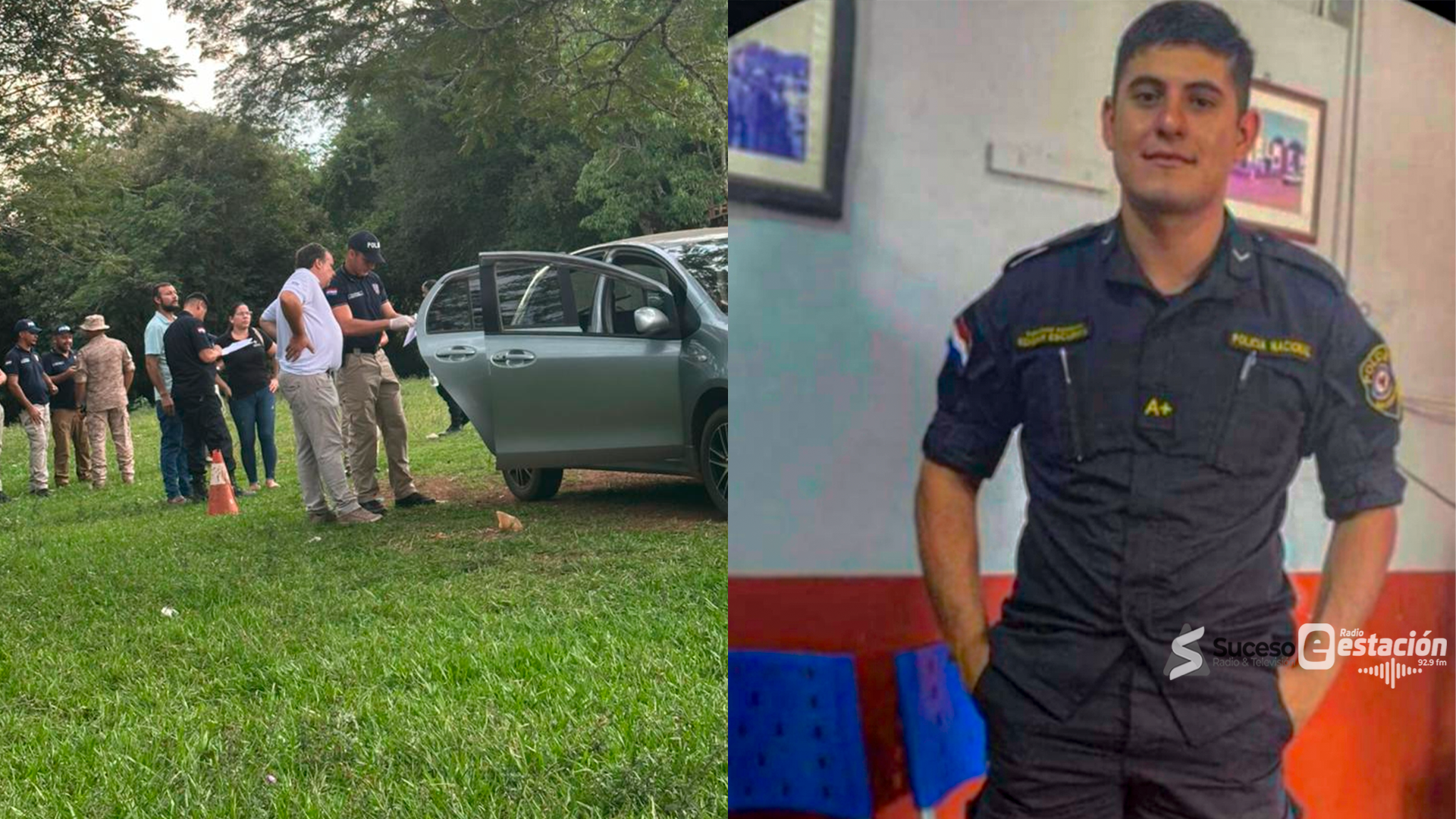 Joven policía muere por disparo y se investiga presunto suicidio en General Higinio Morínigo - Foto: Red Suceso Multimedios