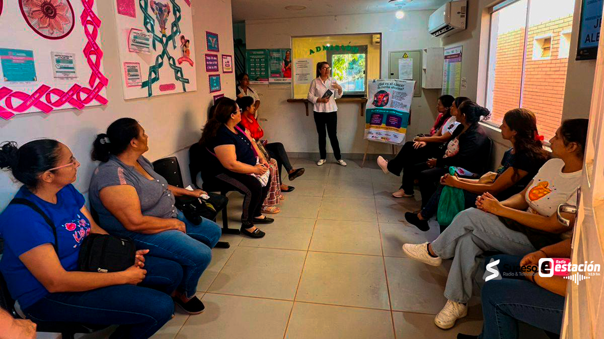 El Centro Integral de la Mujer del Hospital Regional realizó una charla informativa para concienciar sobre la importancia de los controles ginecológicos periódicos - Foto: Gentileza