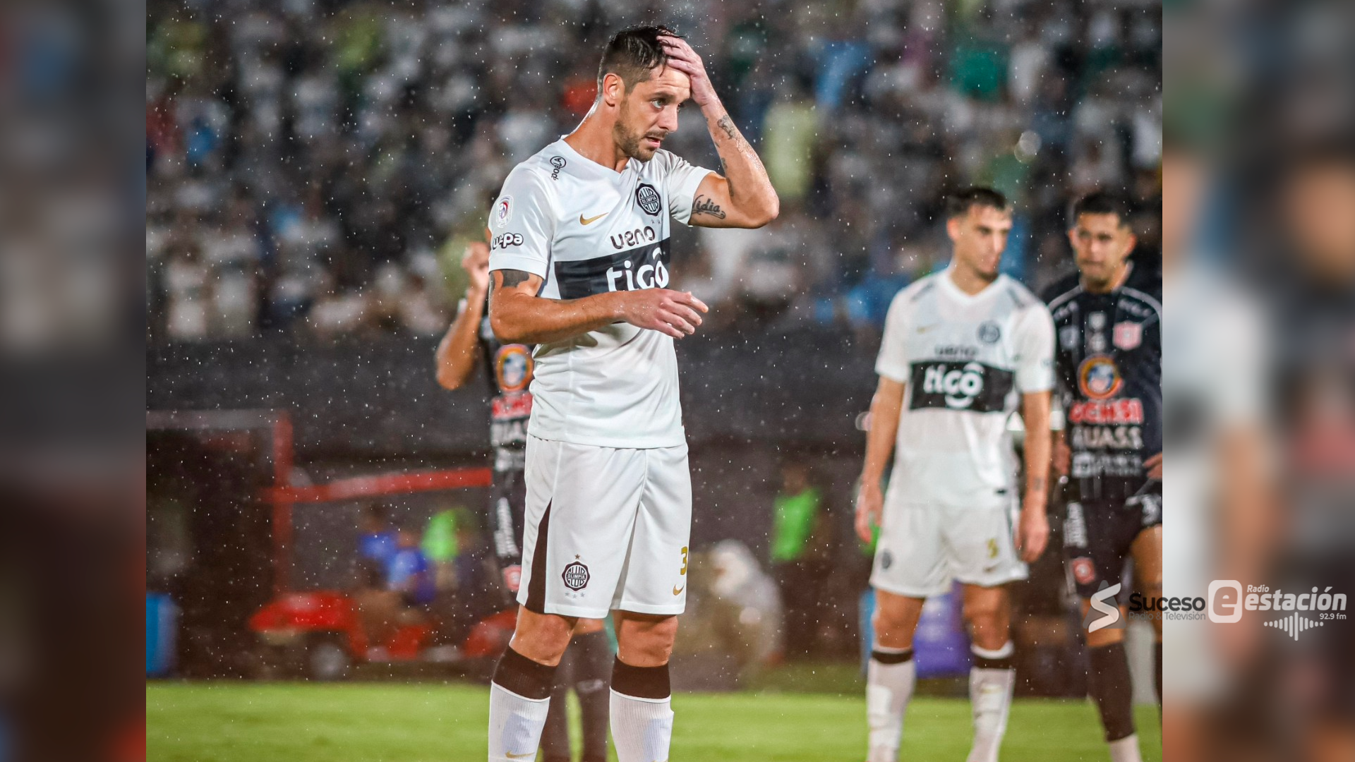 ¡El Santo frena al Expreso Decano! - Foto: Club Olimpia/Edicion Red Suceso Multimedios