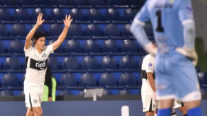 Rubén Lezcano marcó el gol de la clasificación.Foto: Daniel Duarte - ÚH