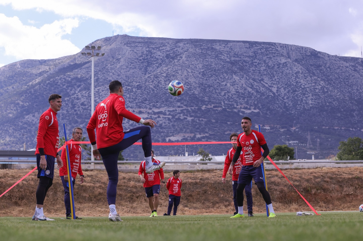 Jugadores de la Seleccion - .Foto: Prensa Albirroja.