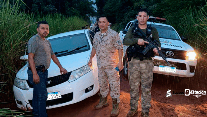 Un vehículo denunciado como robado en Capiatá fue localizado y recuperado en el Departamento de Caazapá - Gentileza/Edición Red Suceso Multimedios