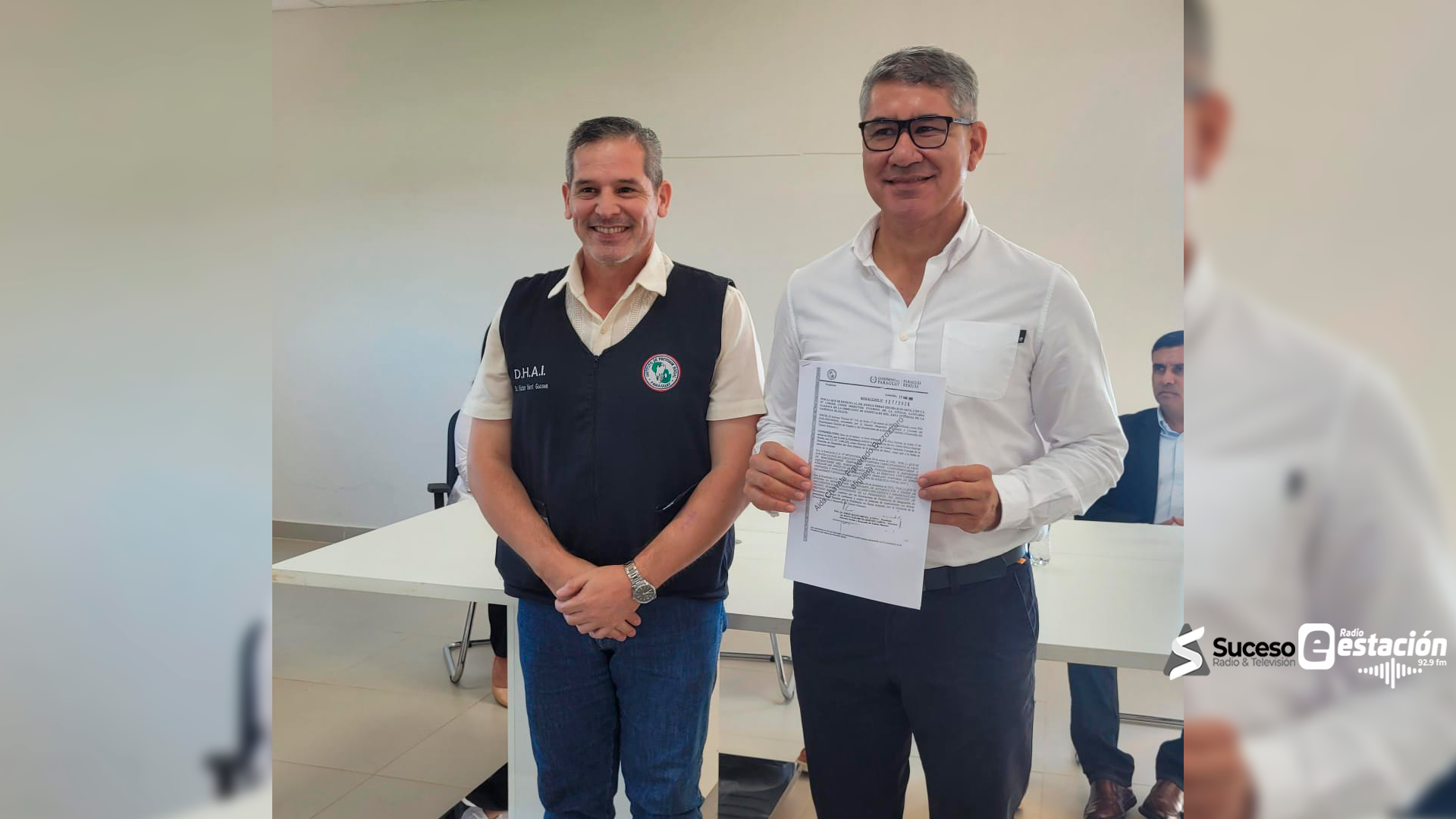 Derlis Escobar asume como nuevo director del IPS en Caazapá - Foto: Gentileza Causa Comun/Edición Red Suceso Mulñtimedios