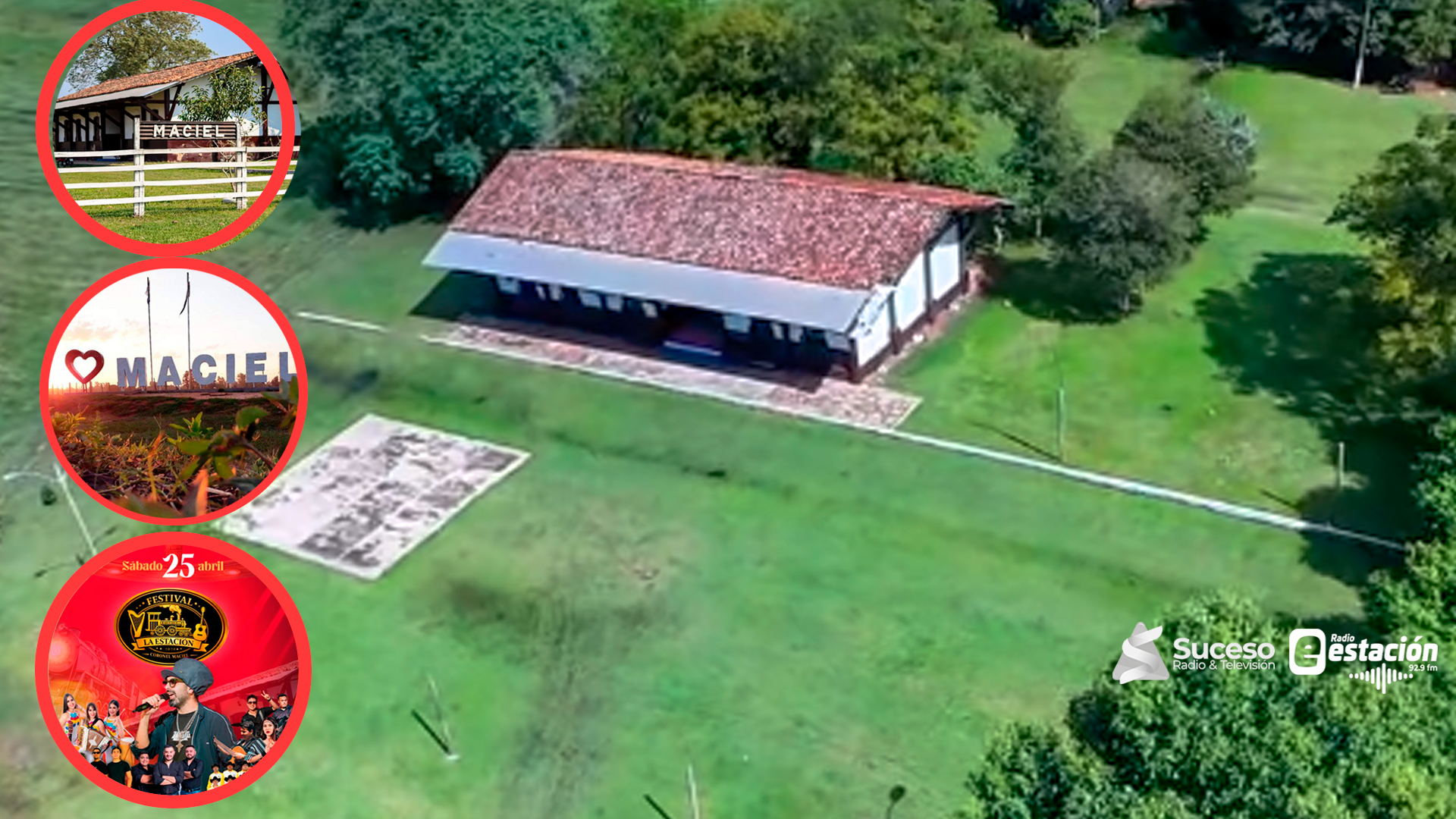 Coronel Maciel celebra 108 años de distritación con el tradicional Festival de la Estación