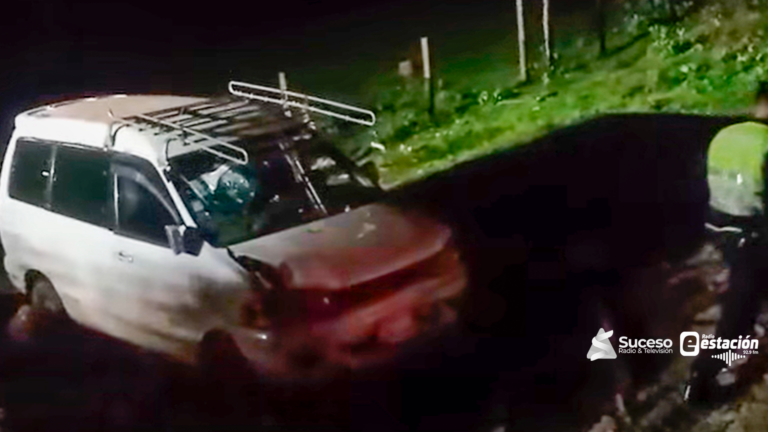 Accidente fatal en Eugenio A. Garay deja un muerto y dos heridos tras vuelco de vehículo
