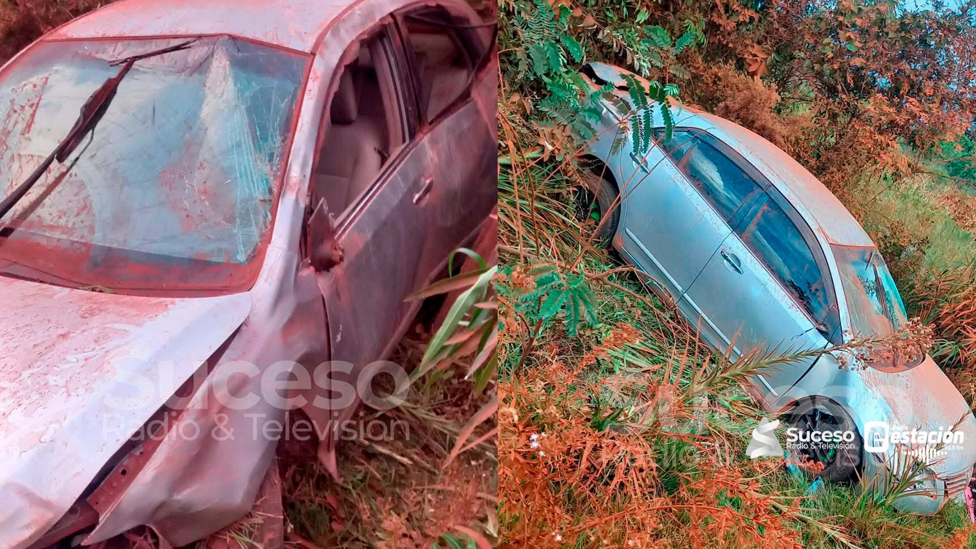 Un accidente de tránsito se registró en la tarde del sábado en la compañía Yacubo, distrito de San Juan Nepomuceno
