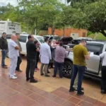 Con prisión. El juez Rodrigo Estigarribia decretó la prisión preventiva del funcionario del Incan que cayó en el operativo encubierto.Foto: Gentileza-Ministerio Público.