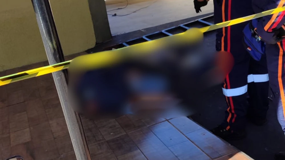 La víctima fue identificada como Geraldí Damián Sánchez Navarro, quien estaba domiciliado en vida en el mismo barrio donde ocurrió el suceso.Foto: Gentileza.