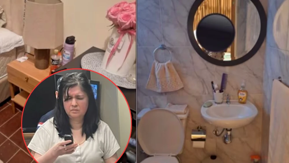 Los lujos. La celda de Dalia López se refaccionó tras su llegada a Judiciales.EDICIÓN ÚH