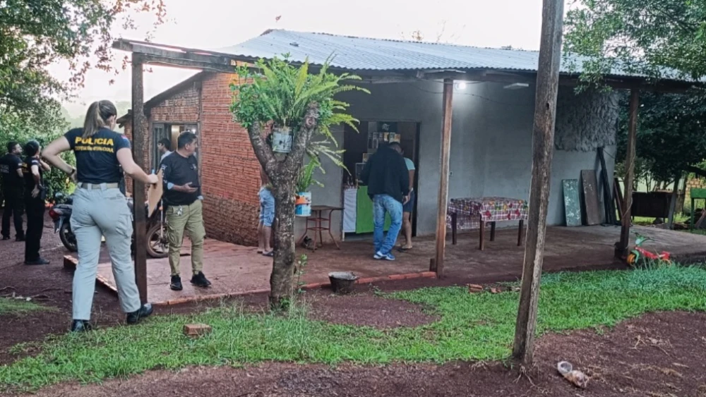 El procedimiento fue acompañado por unidades especializadas contra el crimen organizado, inteligencia regional y cooperación internacional, bajo dirección fiscal.Foto: Gentileza.