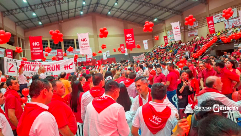 Con presencia de Alliana, oficialismo colorado refuerza su estructura en Caazapá - Foto: Red Suceso Multimedios