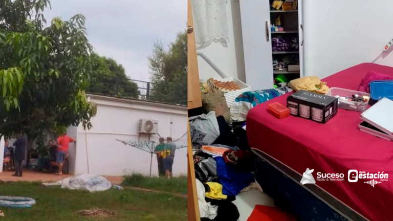 La víctima fue identificada como Olga Brodkorb, de 56 años, quien falleció tras recibir un disparo de arma de fuego en la cabeza. Foto: Gentileza