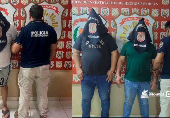 Detienen a tres presuntos miembros de red logística tras robo de 400 celulares en CDE