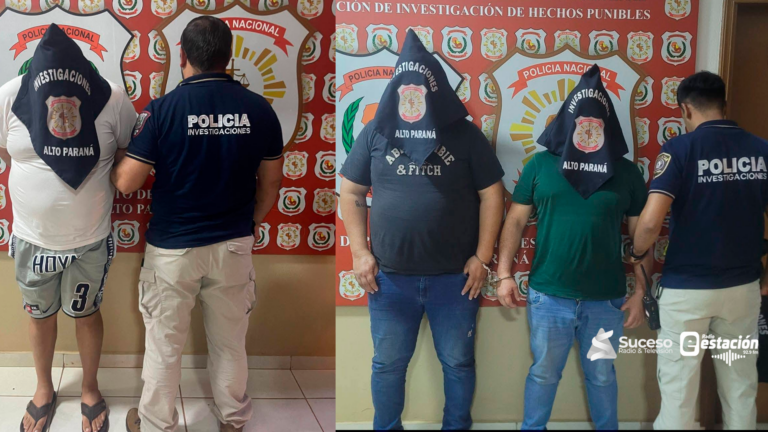 Detienen a tres presuntos miembros de red logística tras robo de 400 celulares en CDE