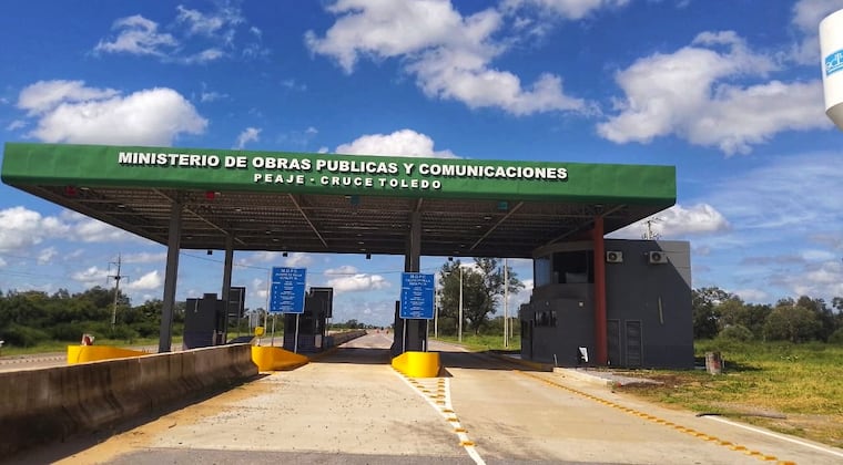 Peaje en Cruce Toledo. Foto: MOPC.