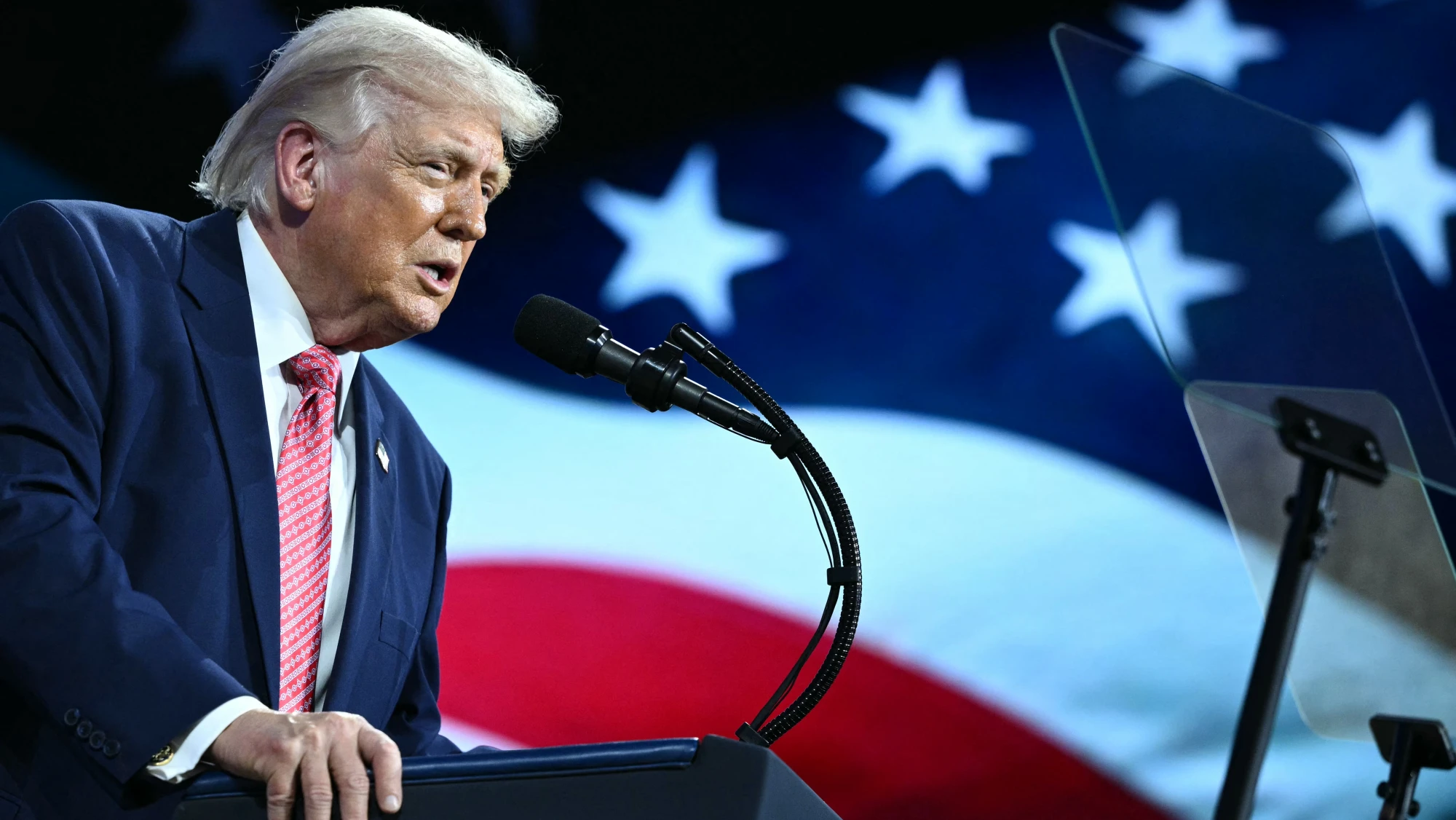 Donald Trump, presidente de los Estados Unidos de Norteamérica.Foto: AFP.