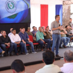 La visita oficial del presidente de la República, Santiago Peña, al departamento de Caazapá quedó confirmada