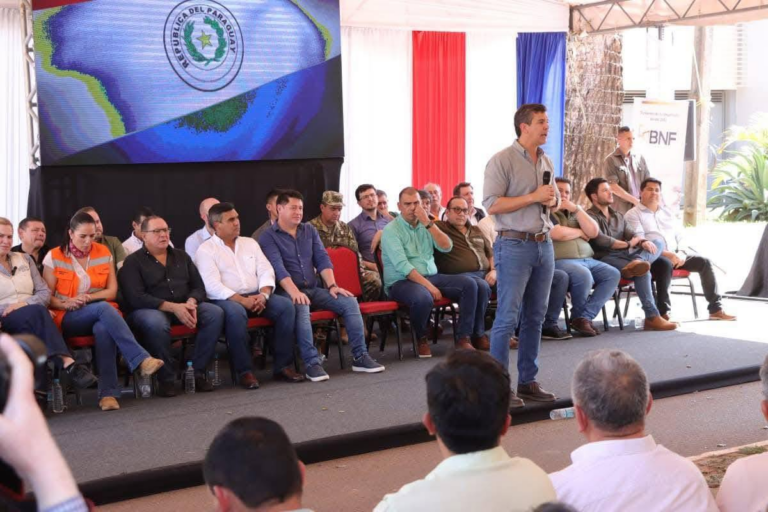 La visita oficial del presidente de la República, Santiago Peña, al departamento de Caazapá quedó confirmada