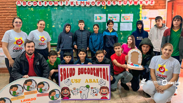 Promueven salud bucal y prevención de caries en estudiantes de Abaí