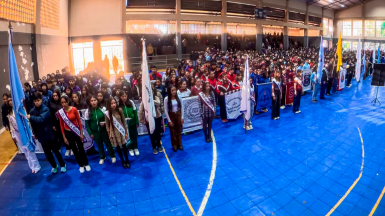 JEEN 2026 comenzó en Caazapá con participación de estudiantes de todo el distrito