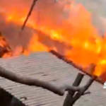 Incendio destruye vivienda en Yuty y deja a una mujer con lo puesto - Foro: Captura de video