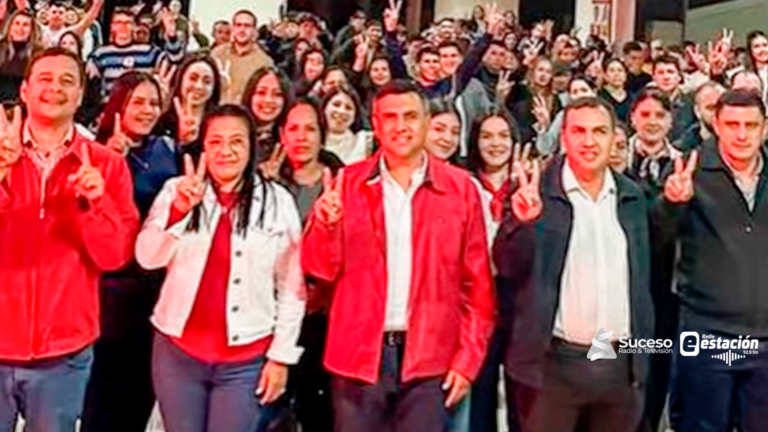 Amado Díaz Verón destaca avances y proyectos para Caazapá en encuentro con jovenes