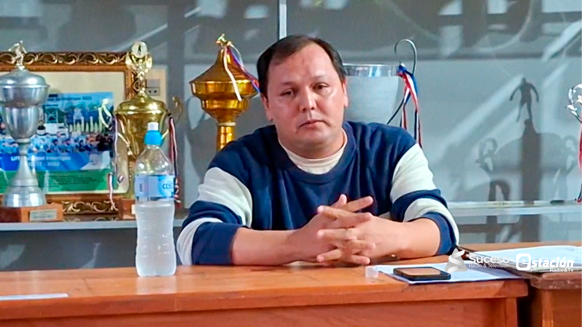 Presidente de la Liga Caazapeña - Alfonso Benítez
