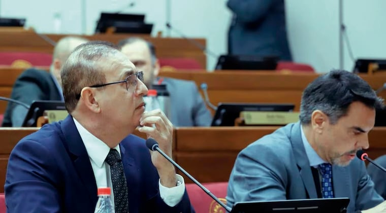 Erico Galeano, senador con permiso. Foto: Archivo.