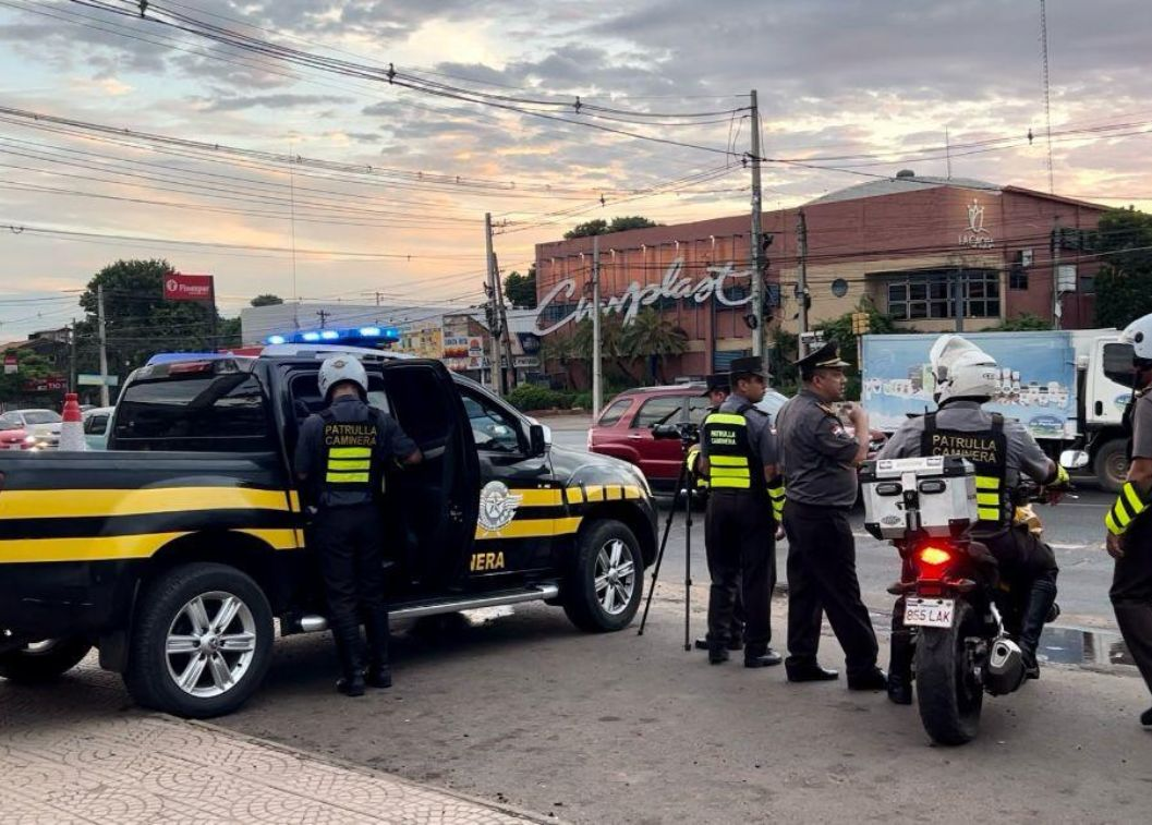 Caminera refuerza controles y recuerda medidas de seguridad vial por fin de semana largo