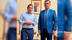 Reunión entre Pipo Diaz Verón y el Ministro de la Vivienda y Hábitat Juan Carlos Baruja
