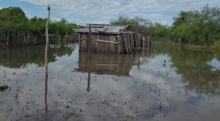 Varias comunidades están aisladas debido a las inundaciones. Foto: Archivo.