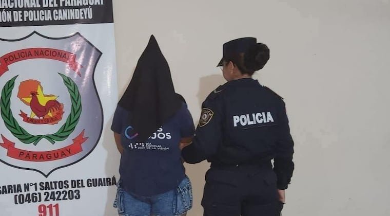 Tania Maricela Rojas (27) fue detenida tras el incidente. Foto: Gentileza.
