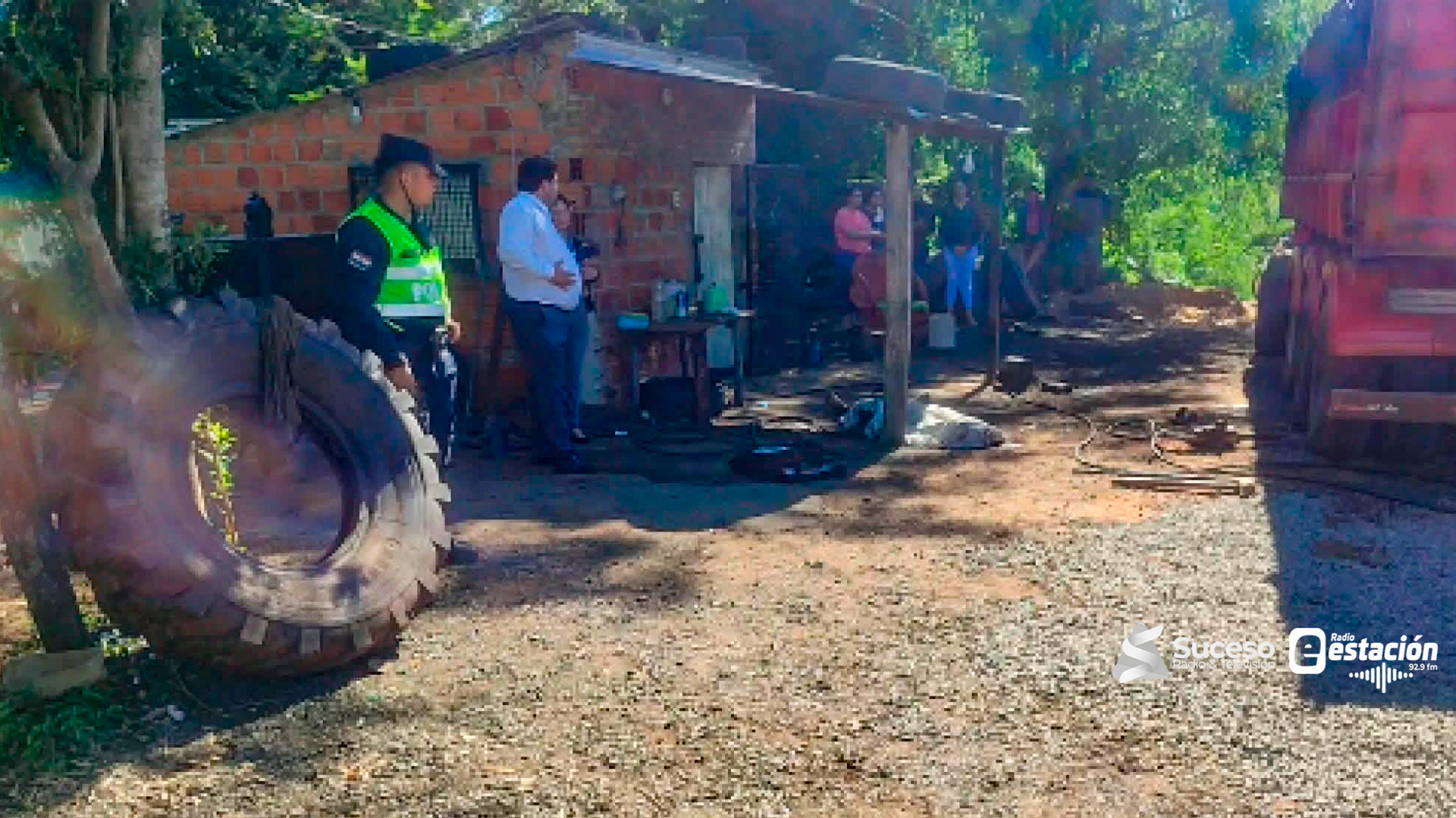 Trágico accidente laboral en Itá: joven gomero muere tras explosión de neumático