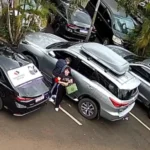 El robo con inhibidor de señal quedó registrado en una cámara de circuito cerrado. Foto: Captura de video