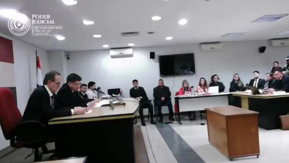Por segunda vez fue suspendido el juicio oral y público por el crimen de María Fernanda Benítez.Foto: Gentileza.