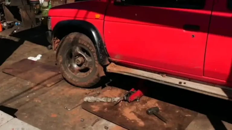 La víctima terminó falleciendo tras ser aplastada por la camioneta.Foto: Gentileza