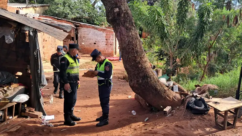 El hombre que terminó falleciendo había sido empujado al cauce hídrico por otra persona. Foto: Gentileza.