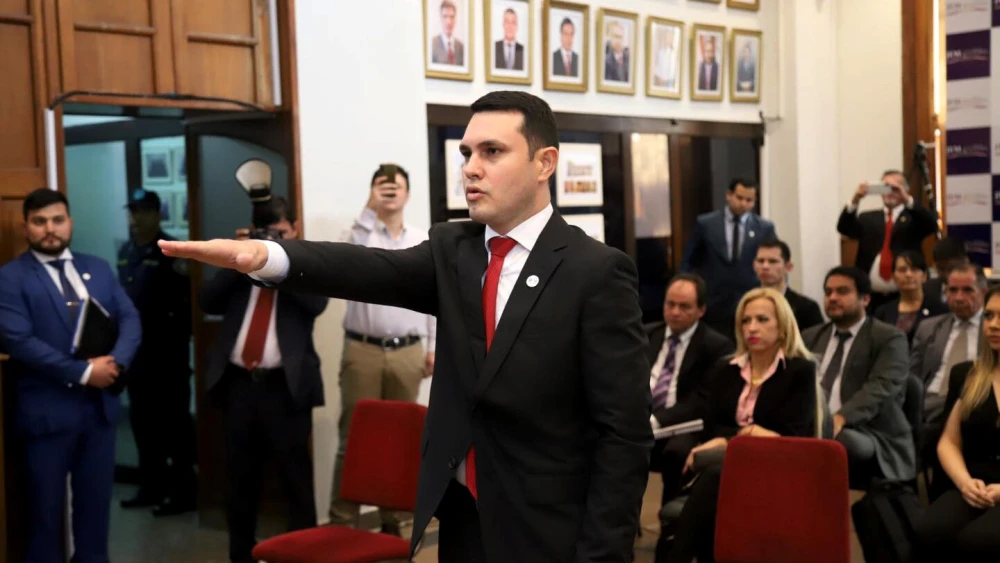 Hernán David Rivas fue presidente del JEM y ahora abandona definitivamente la Cámara de Senadores.