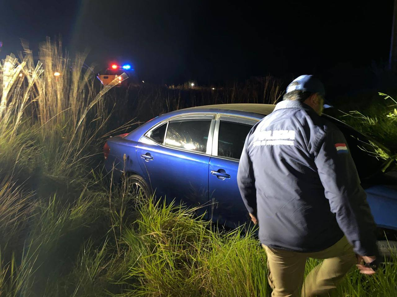 Recuperan automóvil hurtado tras operativo policial en Fulgencio Yegros